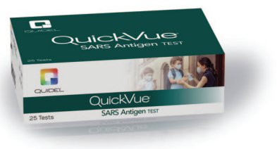 Kit Rapid Test Dipstick QuickVue® Professional Use SARS Antigen Nasal Swab Sample 25 Tests (25/KT) by Quidel Corporation  ID 20387